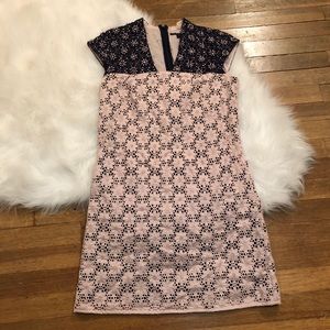 PRICE DROP! FRENCH CONNECTION Eyelet Sheath Dress